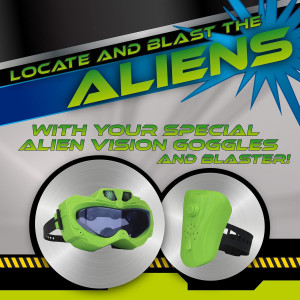 Fotorama Alien Vision : Jeu d'Action, Tir et Coordination Kid