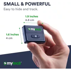 Traceur GPS Véhicule Magnétique 4G LTE avec Batterie 14 Jours