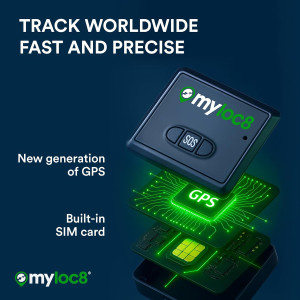 4G LTE Magnetic GPS Tracker for Vehicles - Real-Time Location + App