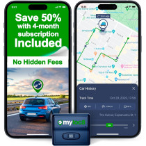 4G LTE Magnetic GPS Tracker for Vehicles - Real-Time Location + App