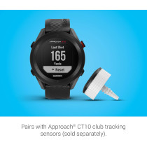 Garmin Approach S12 GPS Golf Watch - 42k+ Preloaded Courses, Black