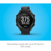 Garmin Approach S12 GPS Golf Watch - 42k+ Preloaded Courses, Black