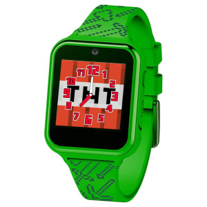 Minecraft Kids Smart Watch – Touchscreen, Camera, Games & More