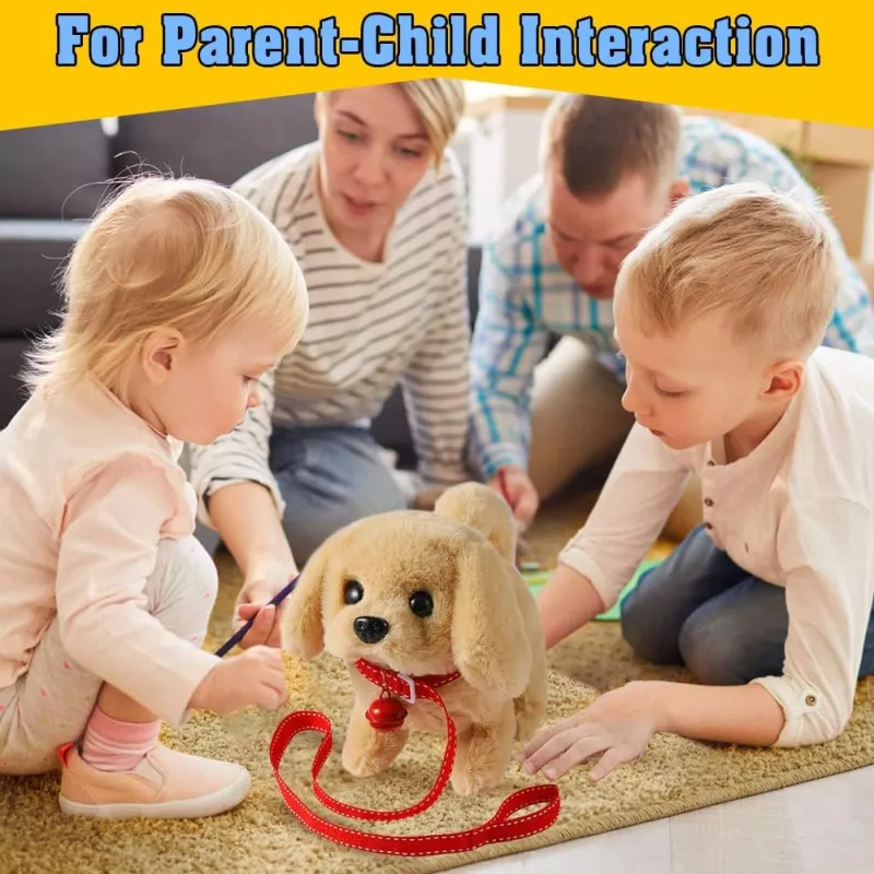 Jouet Chien Golden Retriever Interactif pour Enfants