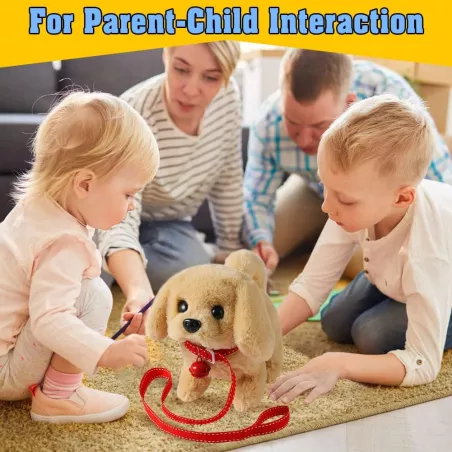 Jouet Chien Golden Retriever Interactif pour Enfants