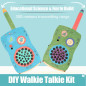STEM Science DIY Building & Craft Kits for Kids Ages 5-14 | Educational Toys, Walkie Talkies & Gifts