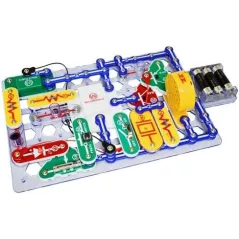 Snap Circuits 203 Kit Électronique | 200+ Projets STEM | Manuel Couleur | 42 Modules Snap | Fun Illimité