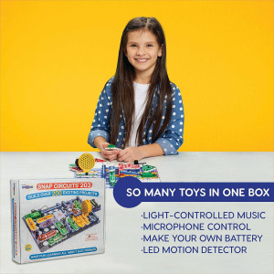 Snap Circuits 203 Kit | 200+ STEM Projects | 42 Modules & Color Manual