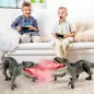 Remote Control T-Rex Dinosaur Toy with Realistic Legs & Spray Stream, Robot Dinosaur Gift for Boys 3-7 Years