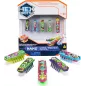 HEX BOTS Nano 5 Pack - 4 Mini Robots + Flash Bot Bonus, Jouet Sensoriel Vibrant pour Enfants & Chats 3+