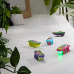HEX BOTS Nano 5 Pack - Mini Robots Sensoriels pour Enfants & Chats