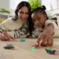 HEX BOTS Nano 5 Pack - 4 Mini Robots + Flash Bot Bonus, Jouet Sensoriel Vibrant pour Enfants & Chats 3+