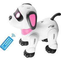 Yiman Remote Control Robot Dog Toy – Interactive, Programmable, LED Eyes