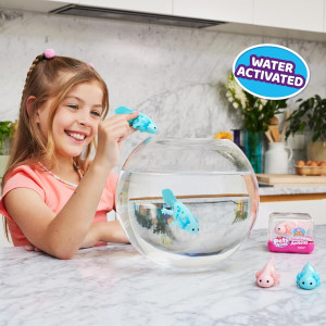 Pets Alive Robo Axolotl Swimming Electronic Pet Toy 2 Pack by ZURU