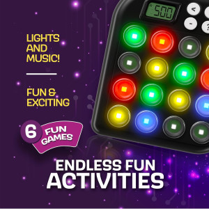 6 in 1 Brain Teasers & Memory Game - Fun Gift for Kids 6-12+