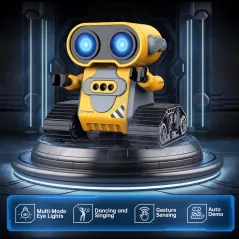 Robot Hamourd Télécommandé Enfants – Danse, Lumières & Gestes