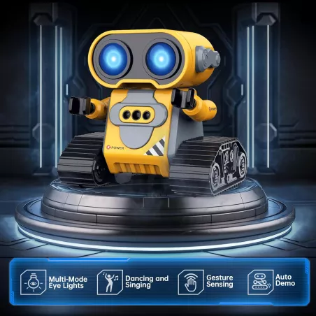 Robot Hamourd Télécommandé Enfants – Danse, Lumières & Gestes