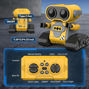 Hamourd Remote Control Robot Toys for Kids with Gesture Sensing & Dance