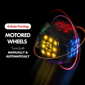 Connect AI Robot Cube | Smart Self-Solving STEM Puzzle with Music & 10 Modes