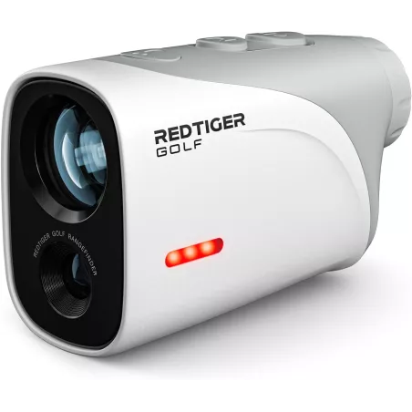 REDTIGER Télémètre de Golf Mini 1200Y, IP65 Étanche, 7X Zoom, Rechargeable, Verrouillage Pôle Drapeau