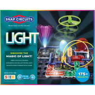 Kit Snap Circuits Light | 175+ Projets STEM | Jouets éducatifs 8+