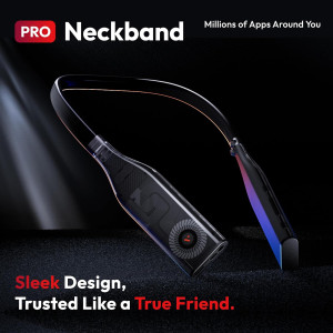 VITURE Pro Neckband : Casque 3D 12GB+256GB pour Gaming & Streaming
