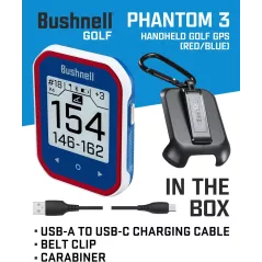 Bushnell Phantom 3 GPS Bleu avec Support BITE et Chiffon