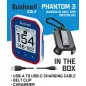 Wearable4U - Bushnell Phantom 3 GPS Bleu avec BITE Magnétique, GreenView & Chiffon Nettoyant