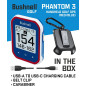 Wearable4U Bushnell Phantom 3 GPS Rangefinder Blue Bundle with BITE Magnetic Mount & GreenView Lens Cloth