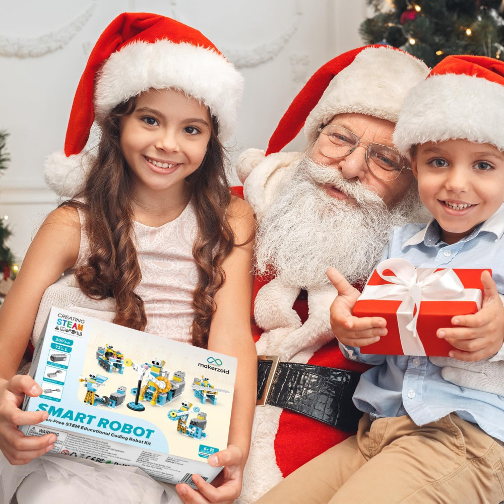 Smart Robot 72-in-1 STEM Building Kit | DIY Robotics Toy for Kids 6+