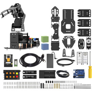 5DOF Arduino Robotic Arm Kit | Open Source STEM Robotics & Coding Set