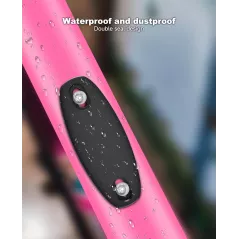 Traceur Vélo Compatible Apple Find My iOS, Caché Anti-Vol Étanche pour Vélo et Moto