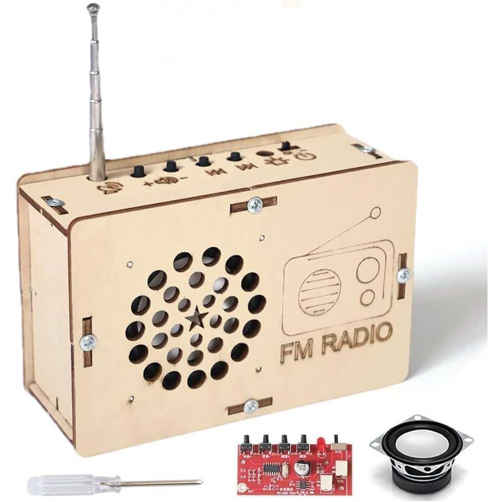 STEM Science Kits & DIY Radio Crafts for Kids & Teens Age 5-15+ Gifts