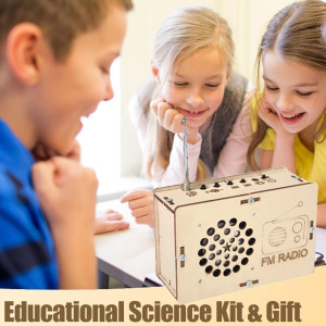 Jouets STEM & Kits Science DIY Radio pour Enfants 5-15 ans