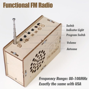 STEM Science Kits & DIY Radio Crafts for Kids & Teens Age 5-15+ Gifts