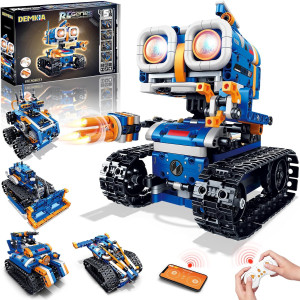 Kit Robot STEM 5-en-1, 560 pcs, contrôle APP pour enfants 8-14 ans