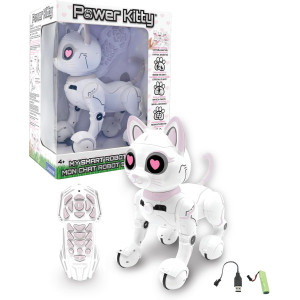 LEXiBOOK Power Kitty® - Robot Chat Télécommandé Programmable