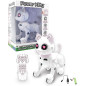LEXiBOOK Power Kitty® Remote Control Programmable Robot Cat with Light & Sound, White/Pink - KITTY01