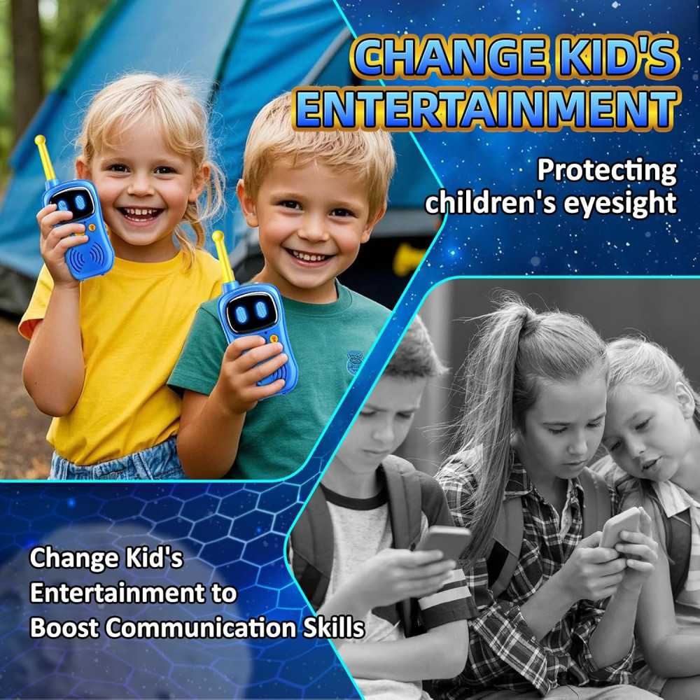 Talkie Walkie Astronaut 3000FT - Jouets Robots Enfants 2PCS