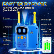 Astronaut Walkie Talkies 3000FT Range - Space Toys for Kids 2-Pack