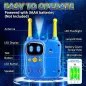 Talkie Walkie Astronautes 3000FT, Jouets Robots Enfants 3-10 Ans, Cadeau Anniversaire Spacieux, Flashlight Intégré.