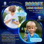 Astronaut Walkie Talkies 2Pack with 3000FT Range, Voice Interactive Space Toys & Flashlight for Kids Ages 3-10