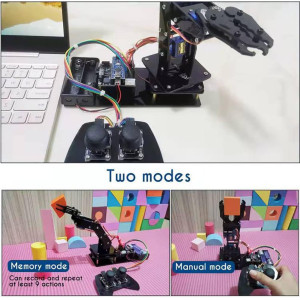 Bras Robotique Arduino - Kit Éducatif Programmable pour Tous