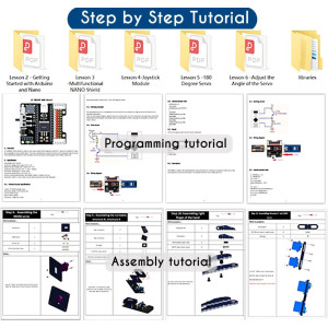 Robot Arm Kit for Arduino – Learn Electronics & Programming Easily