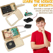 STEM Walkie Talkie Kit for Boys & Girls Age 8-14 | DIY Science Toy Gift