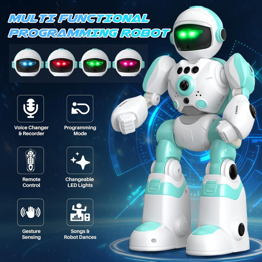 Kids Robot Toys: Remote Control, Programmable, Music & Dance Gift Ideas