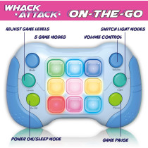 Whack Attack On-The-Go: Flashing Handheld Brain & Memory Game for All Ages