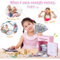 Electronic Kids Piggy Bank ATM Machine - Birthday Gift Toy for Girls Ages 5-10 Money Safe