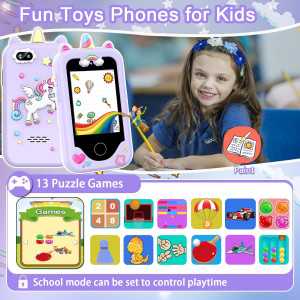 Kids Smart Phone for Girls 3-10 | Educational Toy with Camera & Games