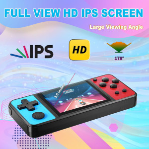 Beico 32-Bit Kids Handheld Game Console with 139 Preloaded Games, 3 IPS Screen